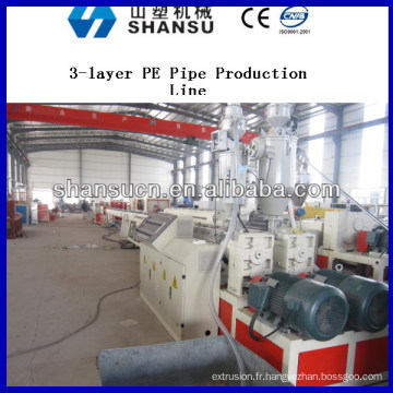 Extrusion de tuyaux en plastique Machine de Production de Pipe de Machine / plastique